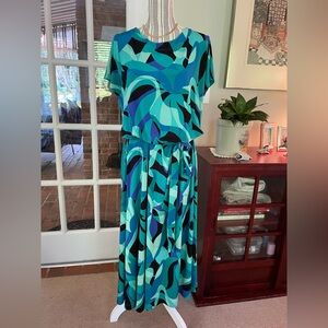 CHICO’S GEOMETRIC DRESS - P.T.